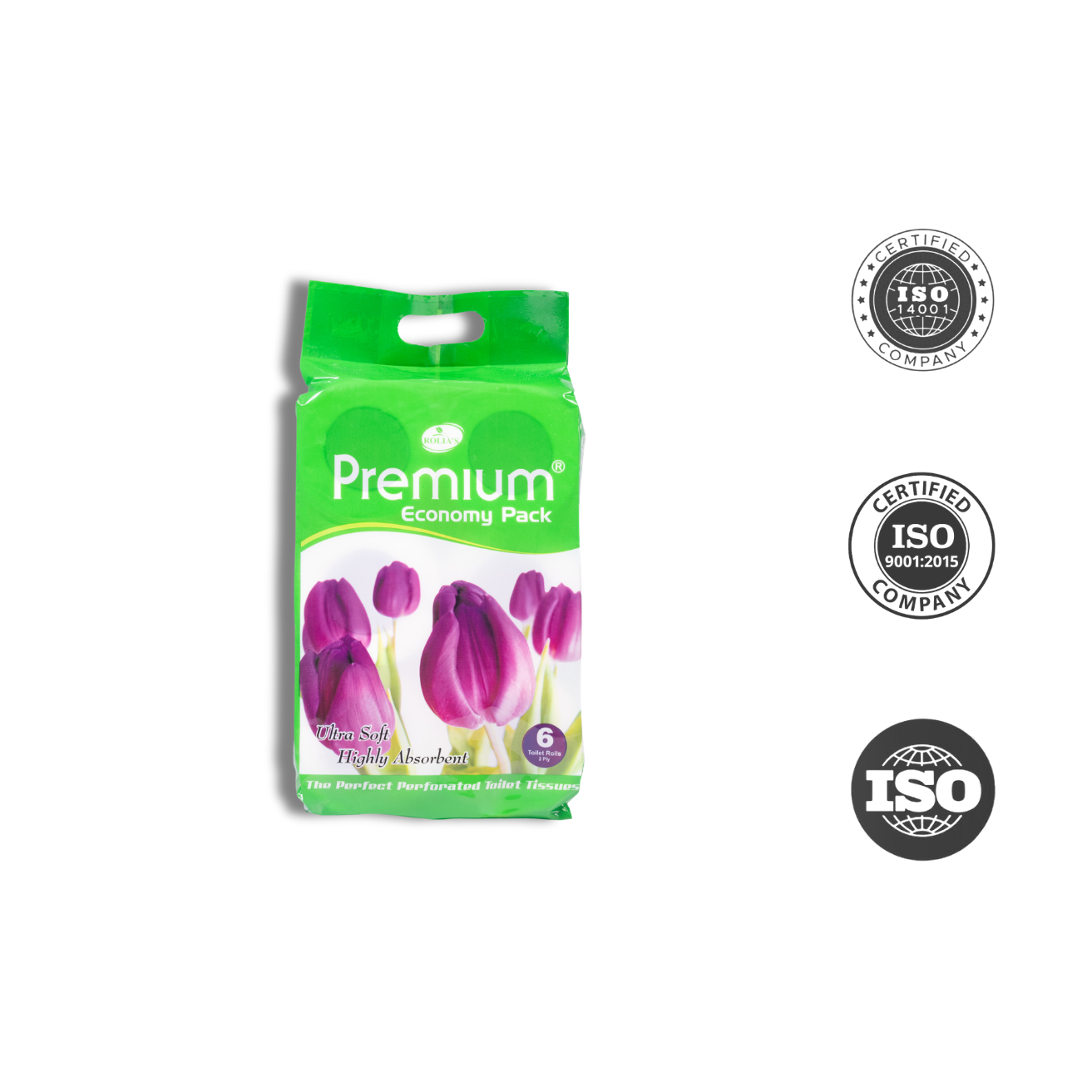 6 Pcs Toilet Roll Multi Pack 3