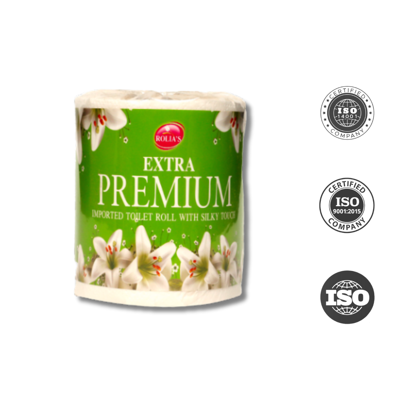 Extra Premium Single Toilet Roll 3