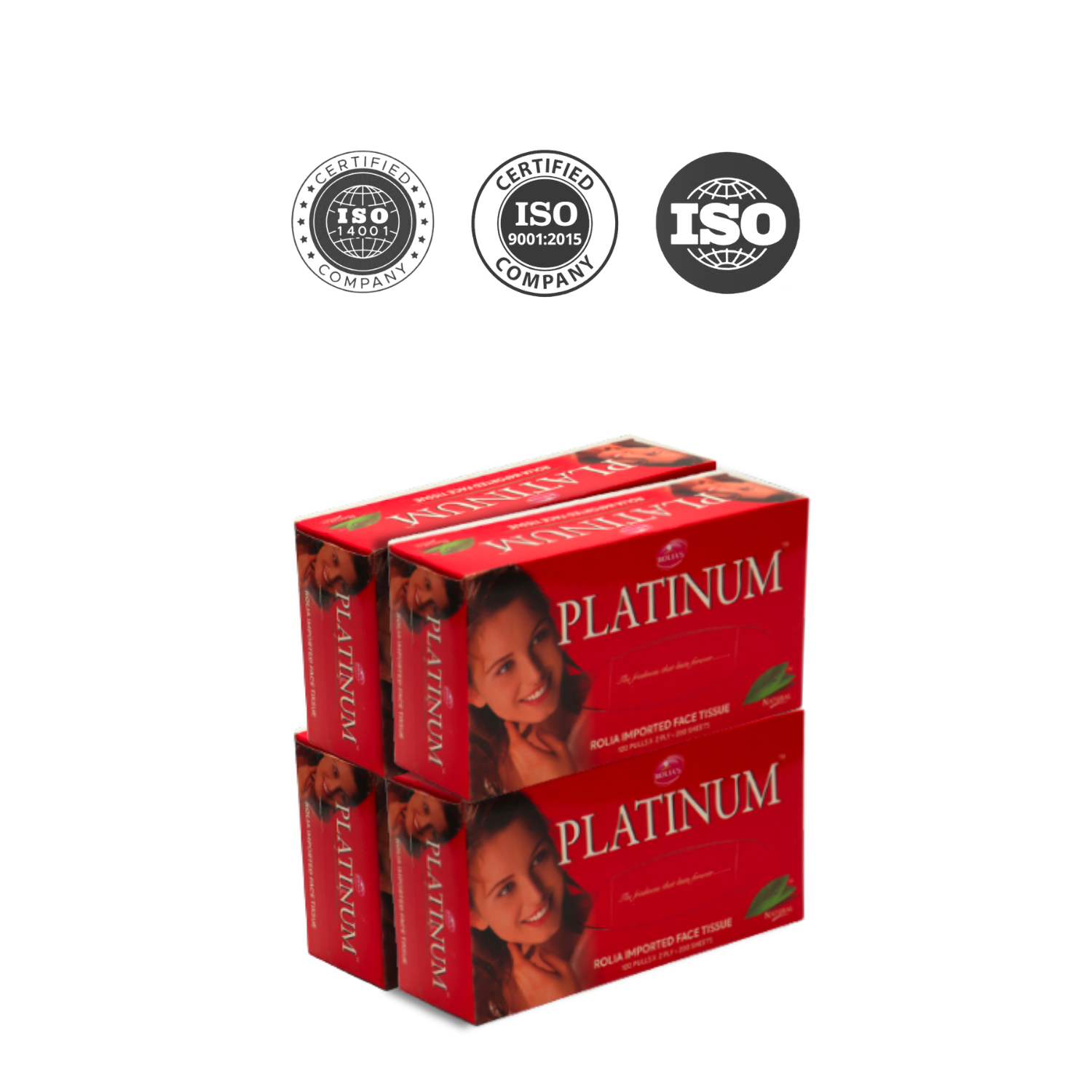 Platinum Facial TIssue Box (200 Sheets)​ 1